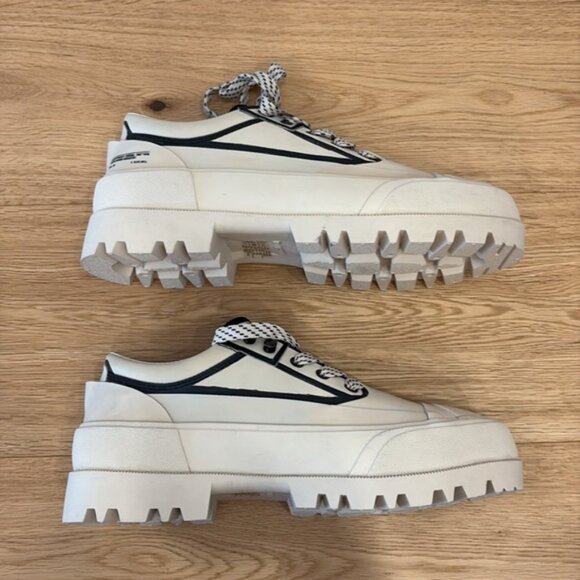 Diesel D Hiko SH X Shoes in Leather & Robber - Picture 7 of 16